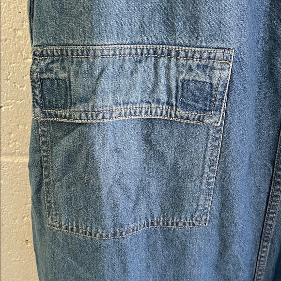 💲 5 for $20 CST Women's Blue Denim Jumper- 18W - Picture 3 of 6